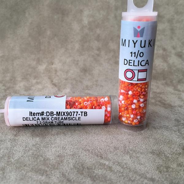 Hạt cườm Delica 11/0 Mix Creamsicle