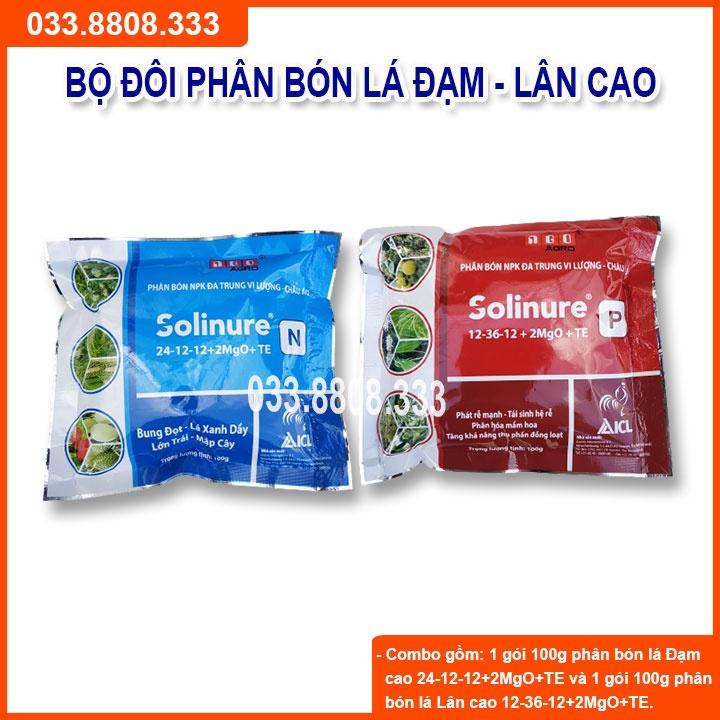 BỘ PHÂN BÓN DÙNG CHO CÂY CON SOLINURE P&N giúp cây phát triển nhanh