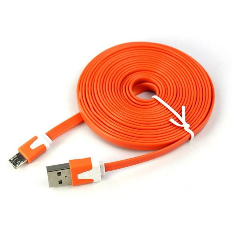 Dây sạc cổng micro usb dài 3 mét dẻo dẹp