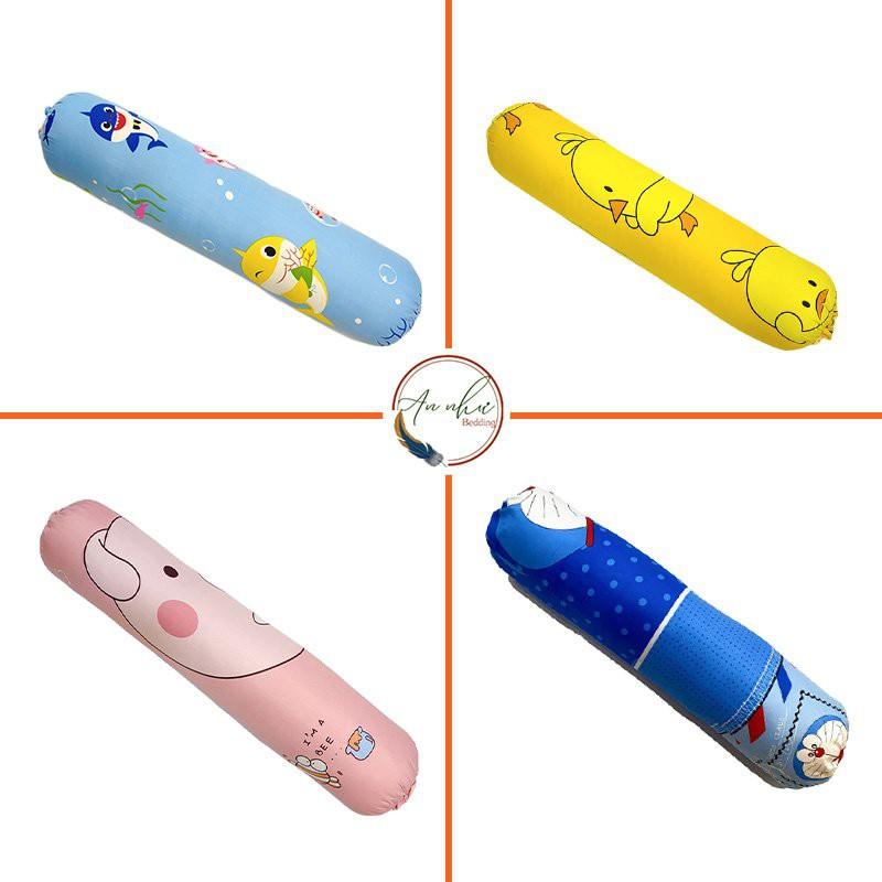 Vỏ gối ôm35x100 vỏ gối, bao gối ôm cotton poly cute