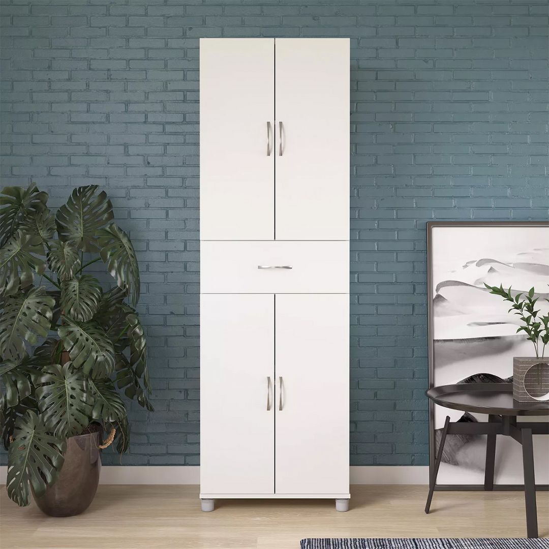 Tủ áo nhỏ gọn tủ đựng quần áo bằng gỗ MDF SMLIFE Clarian