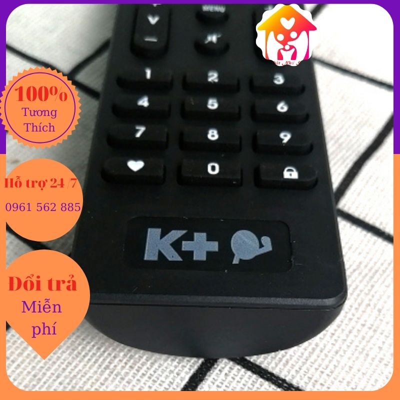 Điều Khiển Đầu Thu Truyền Hình K+Q-Remote Đầu Thu Truyền Hình K+Q