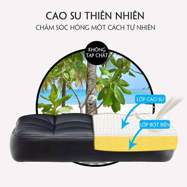 Ghế làm việc, ghế xoay văn phòng da Pu nâng hạ chiều cao xoay 360 độ Tặng quạt đeo cổ