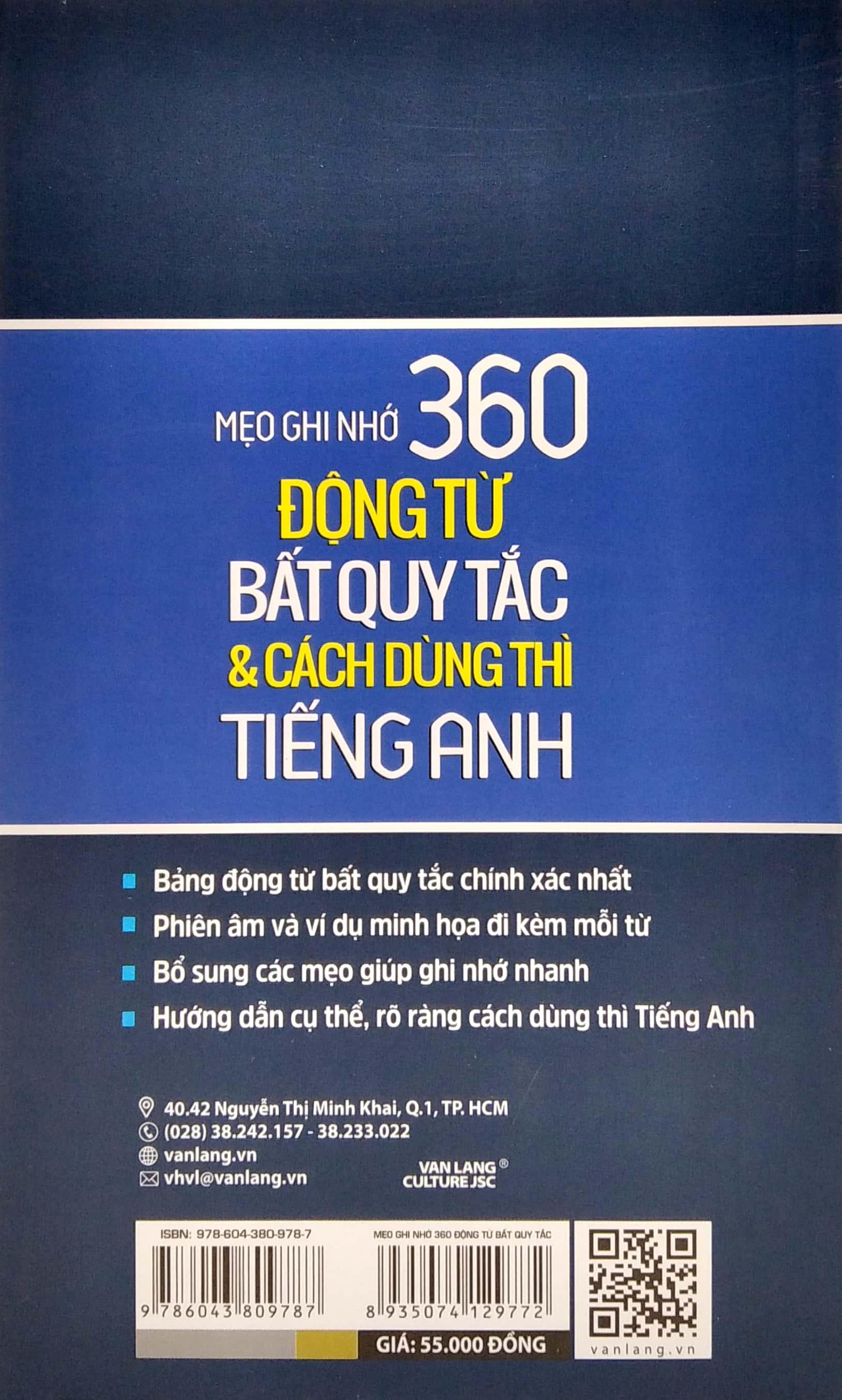 Mẹo Ghi Nhớ 360 Động Từ Bất Quy Tắc &amp; Cách Dùng Thì Tiếng Anh