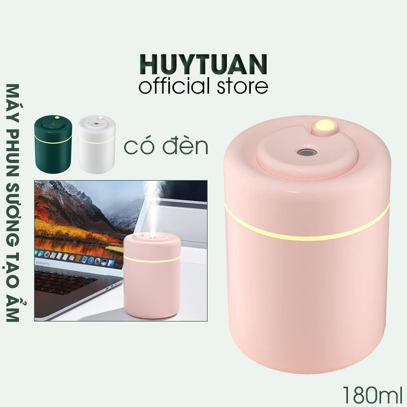 Máy xông tinh dầu - Máy phun sương tạo ẩm mini để bàn H6 dung tích 180ml (MCD180