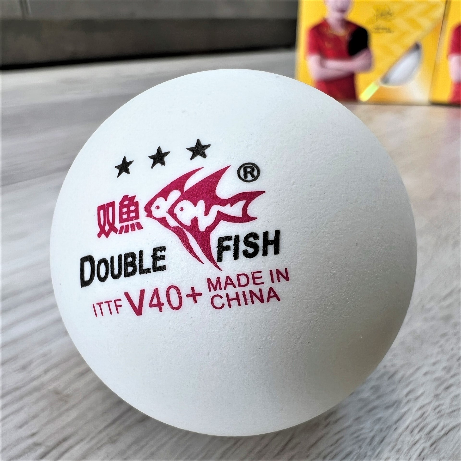 6 Quả Bóng Bàn Double Fish Sừng Trâu Loại Cao Cấp Nhất 2022-2023 - Chính Hãng - Thi Đấu Giải Thế Giới Từ Năm 2022-2023