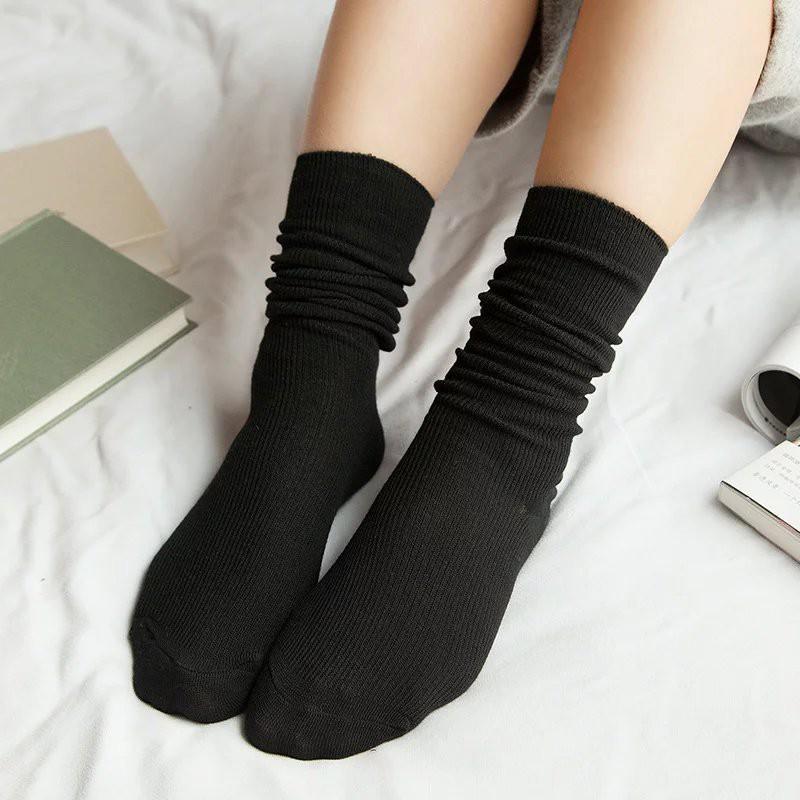 Tất nhún len sợi tăm