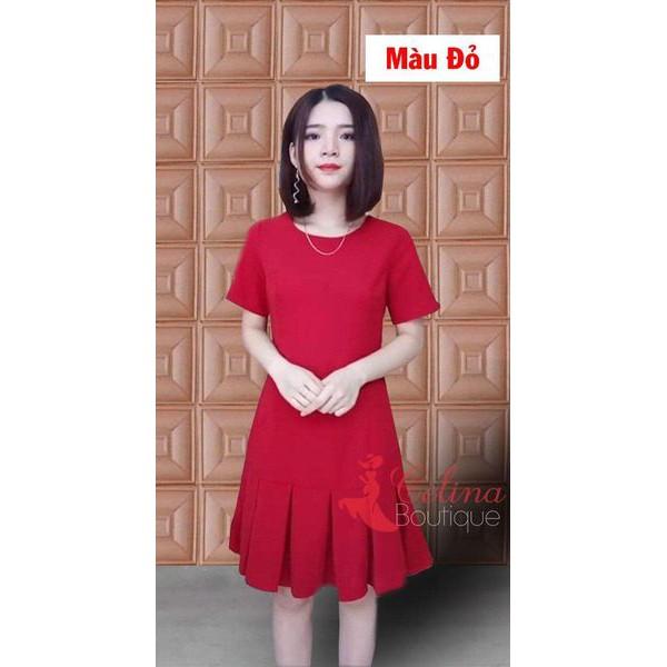 Váy đuôi cá xếp ly