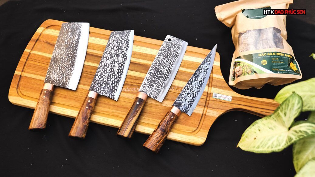 Thớt Gỗ Teak Cao Cấp - Cắt Thái, Trang Trí - 72x28x2cm - CNTC01 | HTX DAO PHÚC SEN