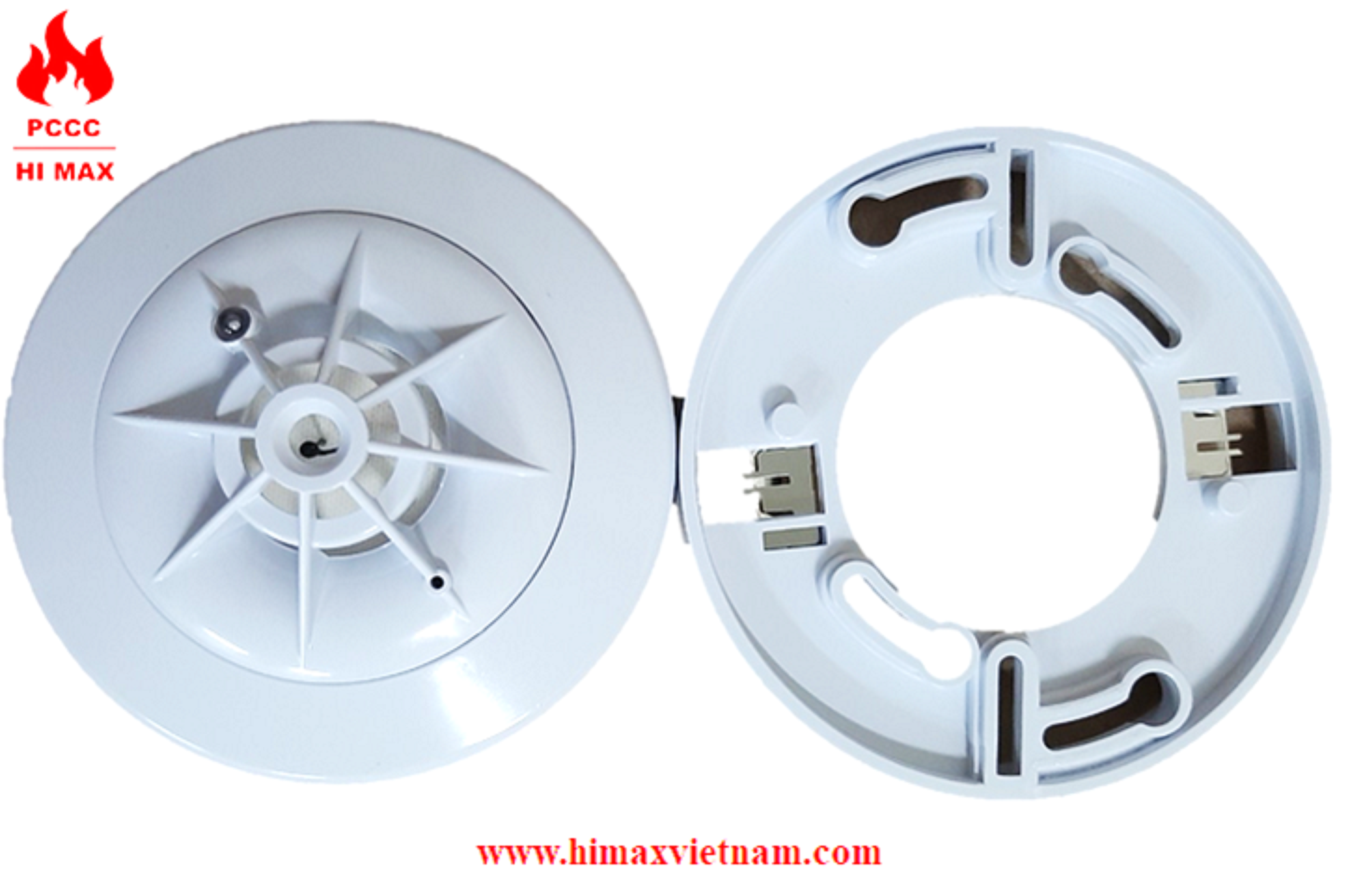 Đầu báo nhiệt gia tăng hi max HD1081 (Kèm đế)