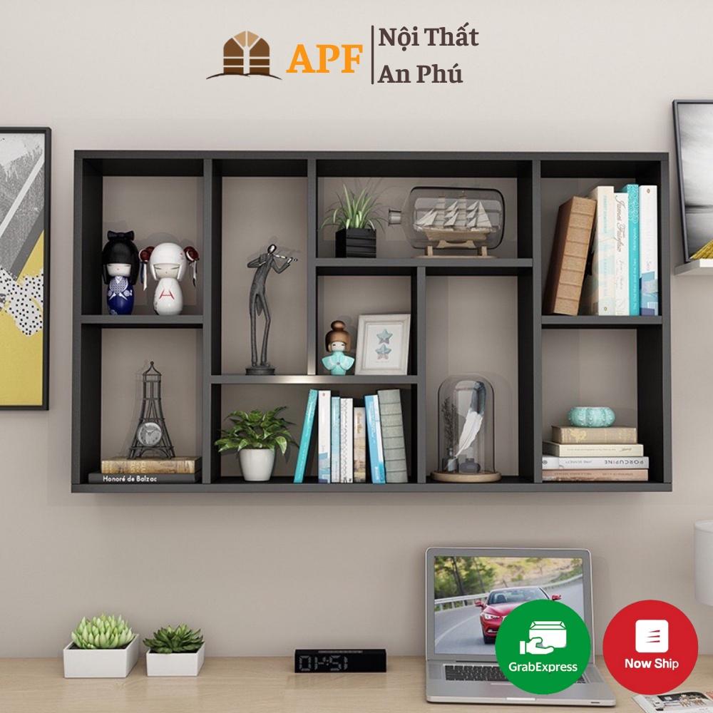 Kệ sách treo tường APF kiểu dáng hiện đại, trẻ trung, chất liệu MDF nhập khẩu dễ dàng tháo lắp tiện lợi