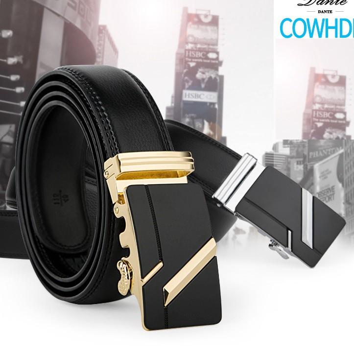 Thắt Lưng Da Nam Khóa Tự Động Cao Cấp Dây Nịt Nam Da Bò 100% Chính Hãng Baellerry Đẳng Cấp | Kecheo