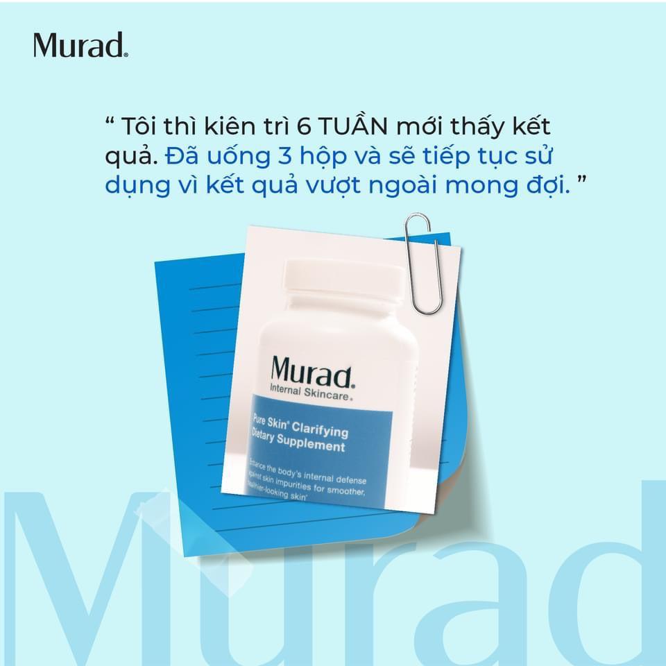 Viên giảm mụn Murad Pure Skin Clarifying Dietary Supplement 120 viên