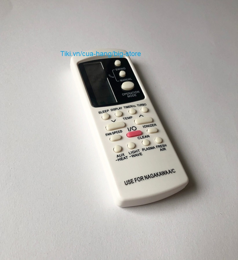 Remote Máy Lạnh Dành Cho Nagakawa Điều Khiển Điều Hòa Kèm Pin