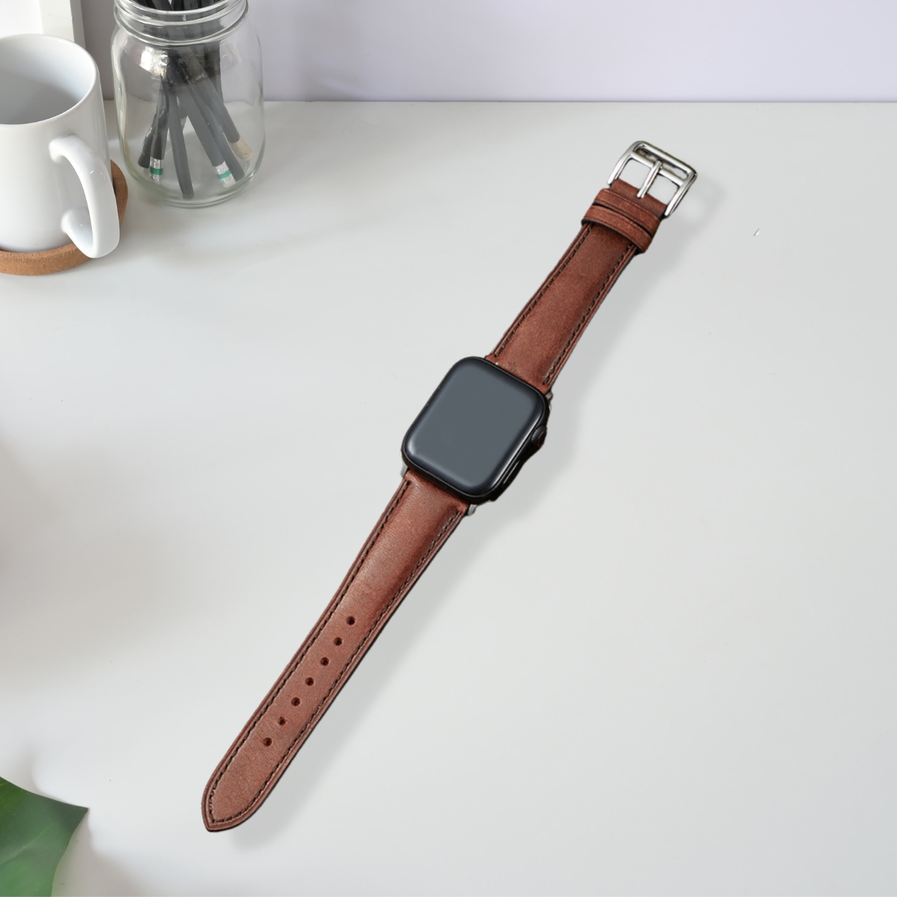 Dây Đeo Da Dành Cho Apple Watch Ultra / Apple Watch Series 1-8/SE/SE 2022, Kai.N_Genuine Leather - Hàng Chính Hãng