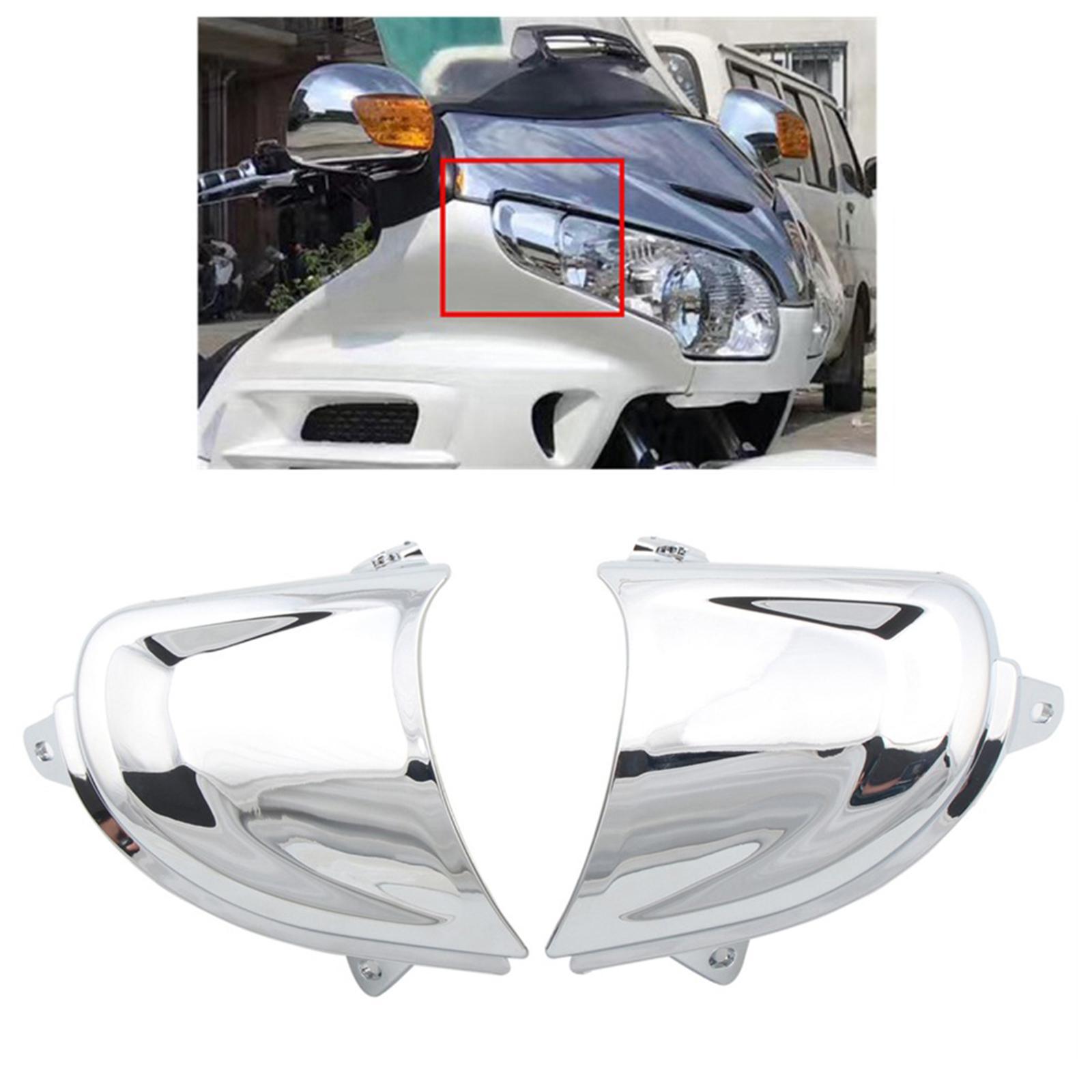 Motorcycle Headlight Cover Trim Fairing Fit For  Goldwing GL1800 New