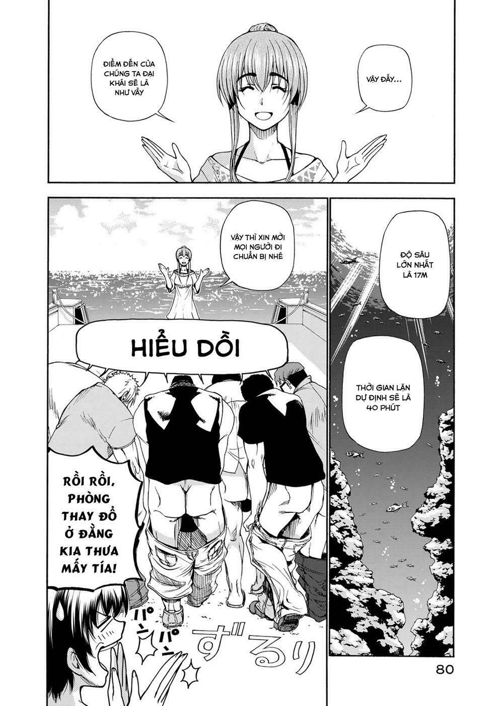 cô gái thích lặn - grand blue chapter 20 11