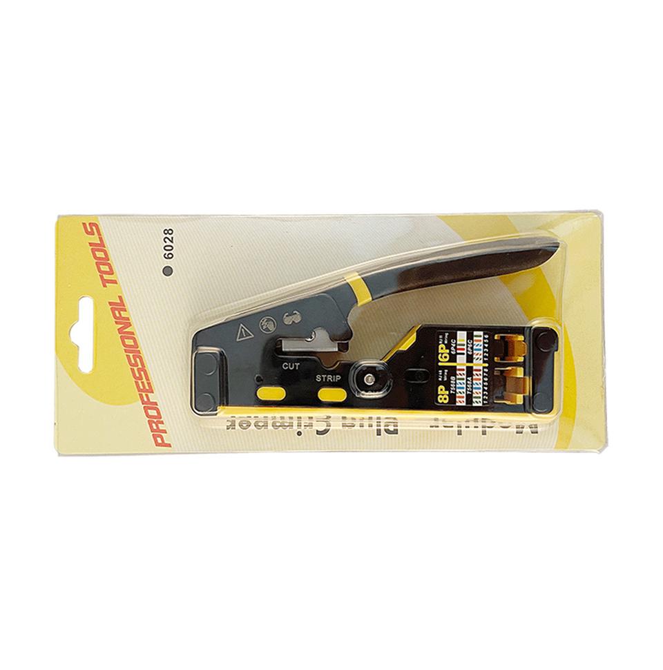 ONTi RJ45 Dụng Cụ Uốn Đi Qua Crimper Cho Cat6 Cat5 Cat5e 8P8C Đầu Nối Lưỡi Dao Thay Thế Cáp Ethernet Vũ Nữ Thoát Y