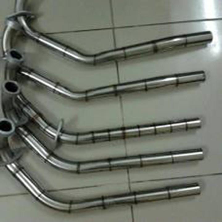 Cổ pô inox gắn xe Wave