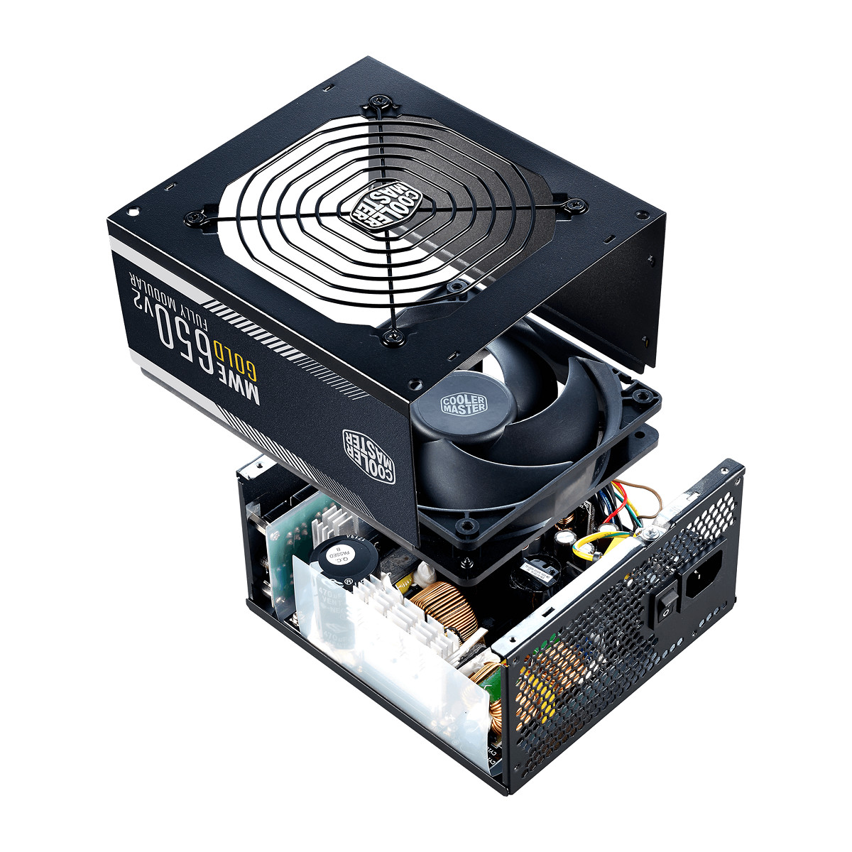 Bộ nguồn máy tính Cooler Master MWE GOLD 650 - V2 FULL MODULAR - Hàng Chính Hãng