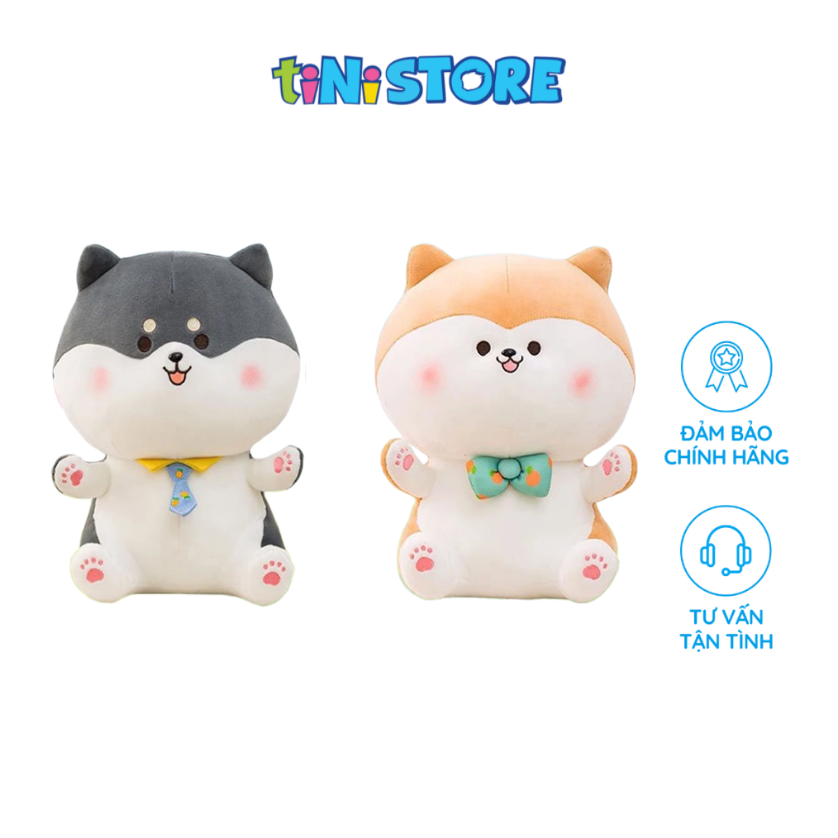 Đồ Chơi Thú Bông Hình Chó Shiba 25cm Value Toys