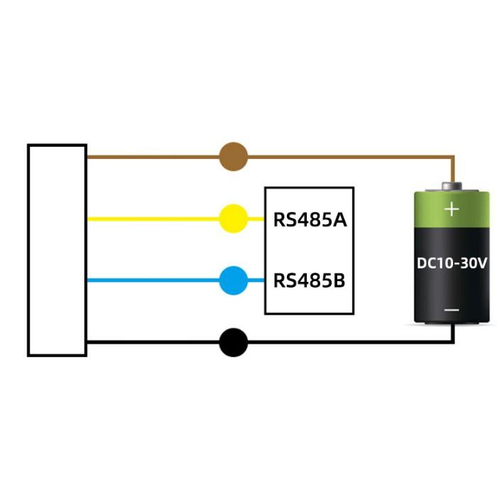 Cảm Biến Nhiệt Độ Độ Ẩm Ánh Sáng RS485 Modbus THL01 (Hỗ trợ HomeAssistant)