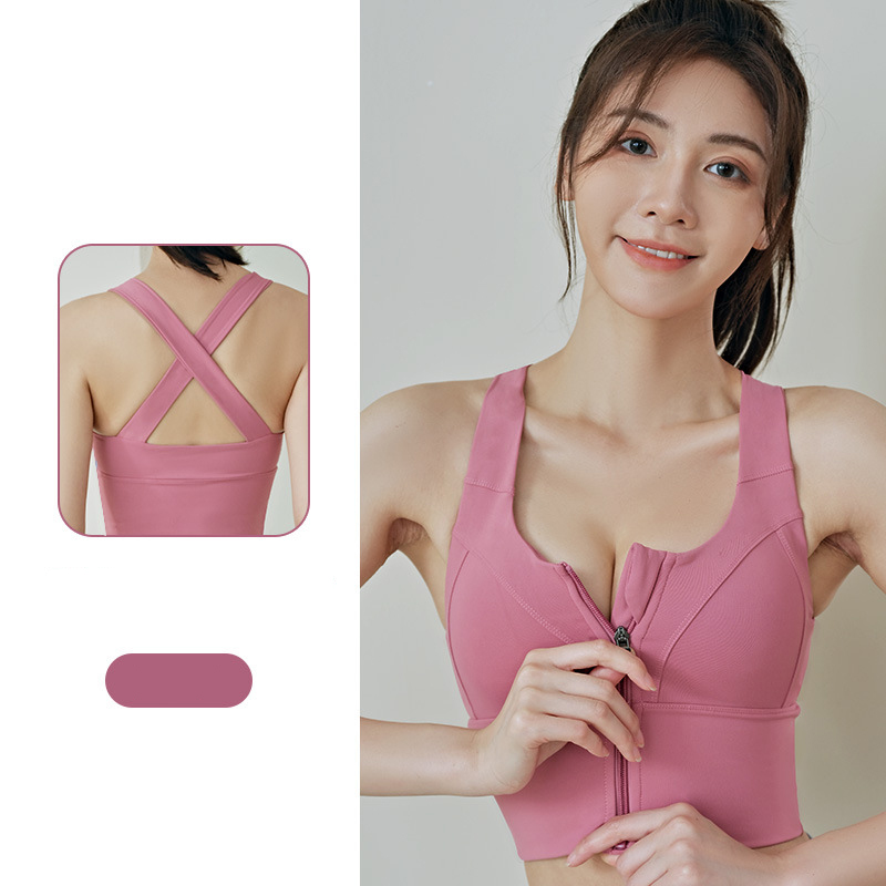 Áo bra khóa cài gym yoga aerobic nữ MTllWX02/Co giãn 4 chiều/Tôn dáng hoàn hảo