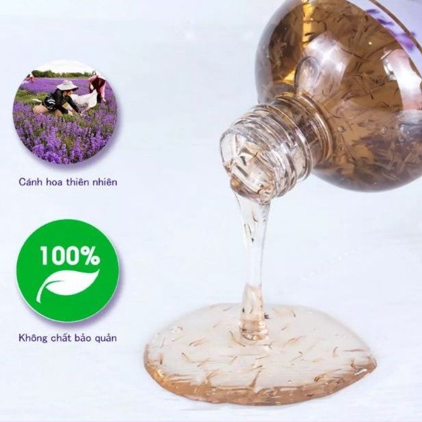 Sữa Tắm Avatar Lavender Hương Hoa Nhật Bản Với Cánh Hoa Thật 500ml