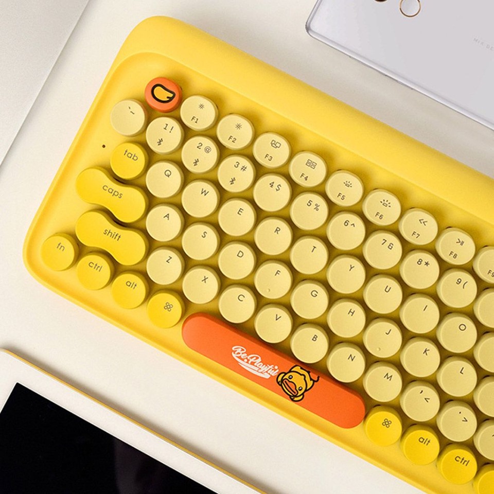 Bàn phím cơ Bluetooth Lofree Bduck - Hàng Chính Hãng
