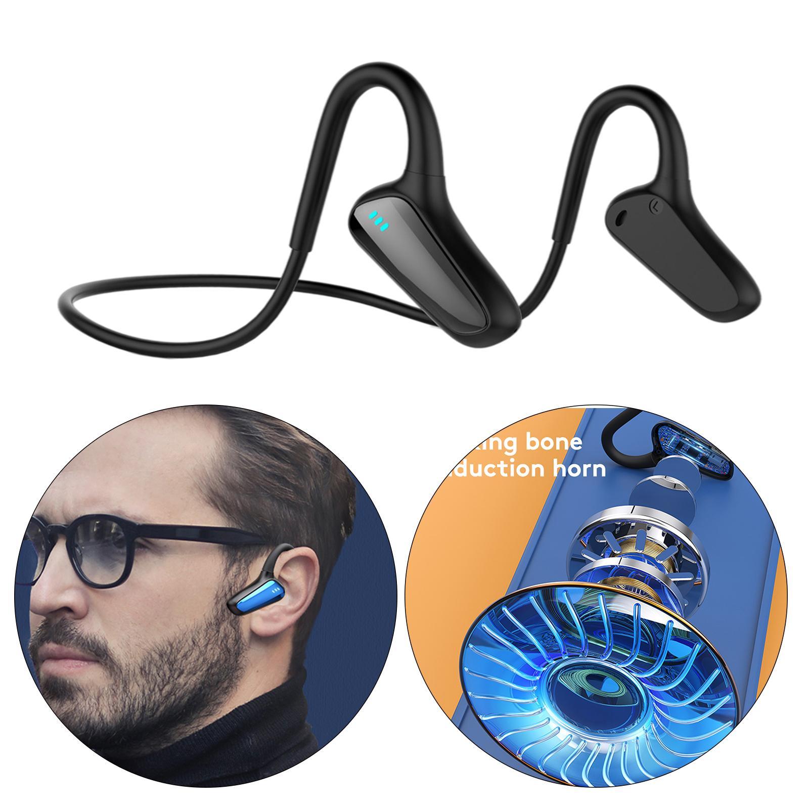 Headphones Double Ears for  Jogging Blue