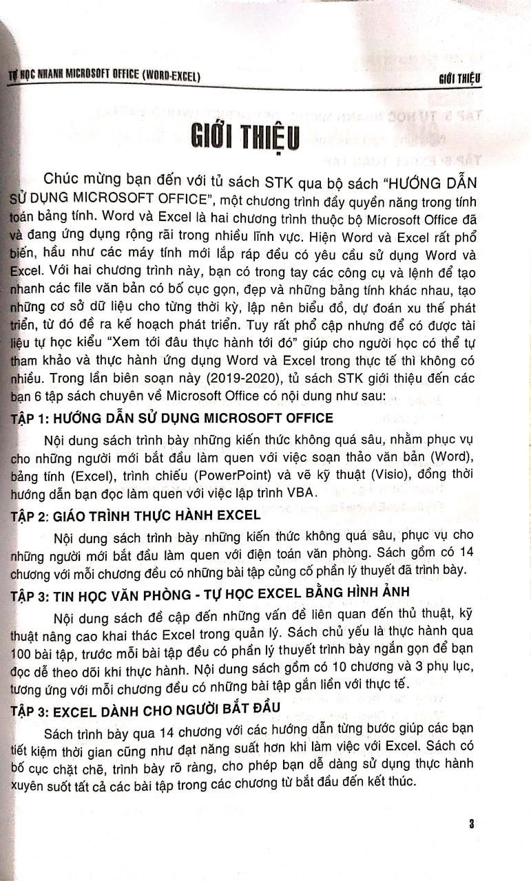 Tự Học Nhanh Microsoft Office Word- Excel