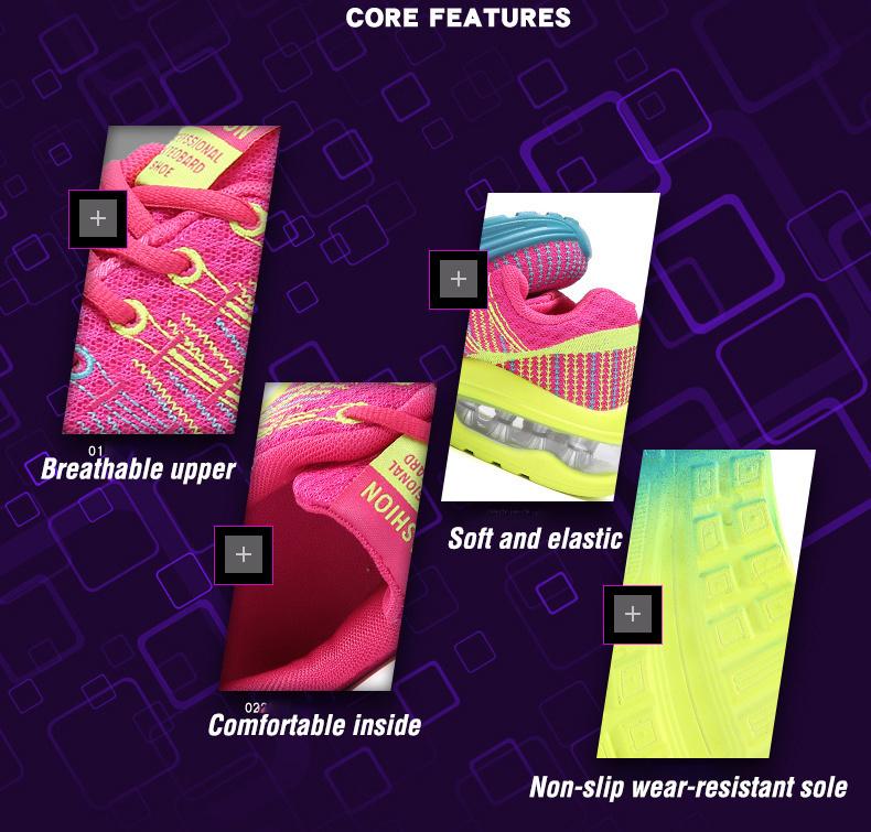 Giày tennis phụ nữ có đệm 4cm tăng giày thể thao lưới cho tập thể dục giày đi bộ nữ thoáng khí đi bộ Color: Purple tennis shoes Shoe Size: 8.5