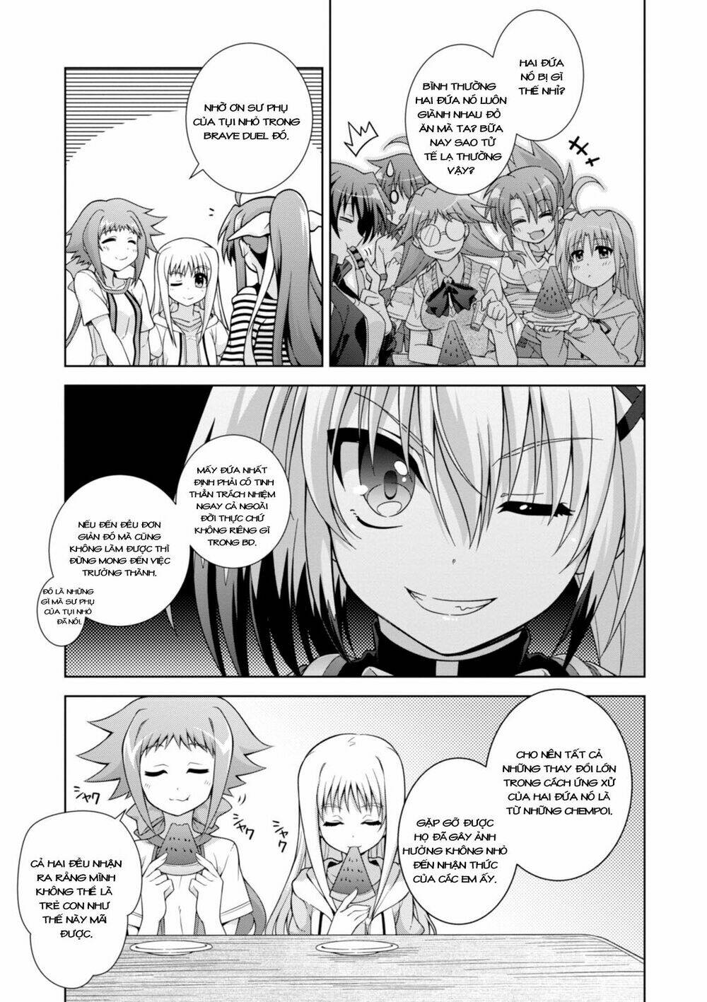 mahou shoujo lyrical nanoha innocents chapter 17 32