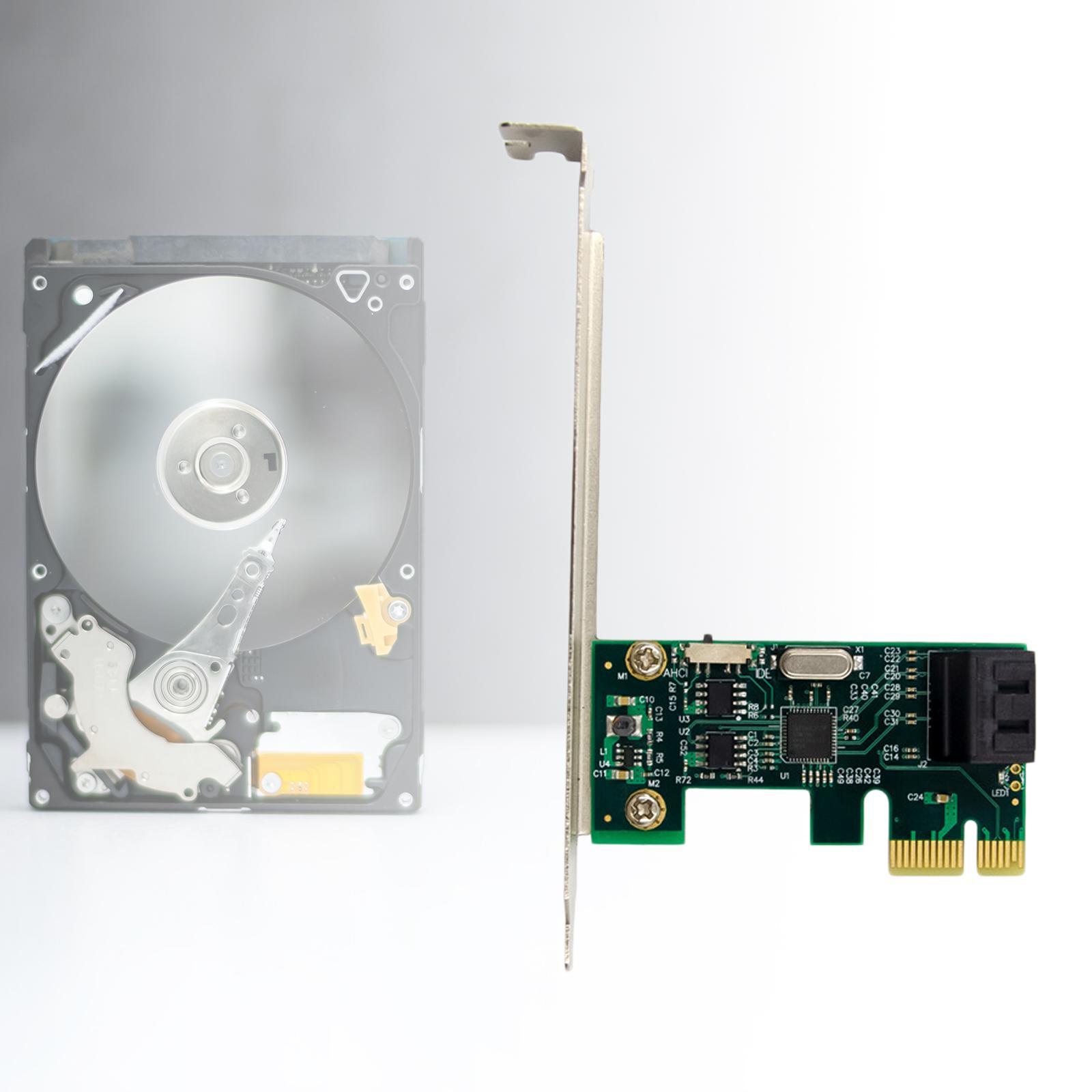 PCIe 2 Port Add On Card Support Message Signal Interrupt 6Gbps for Linux PC