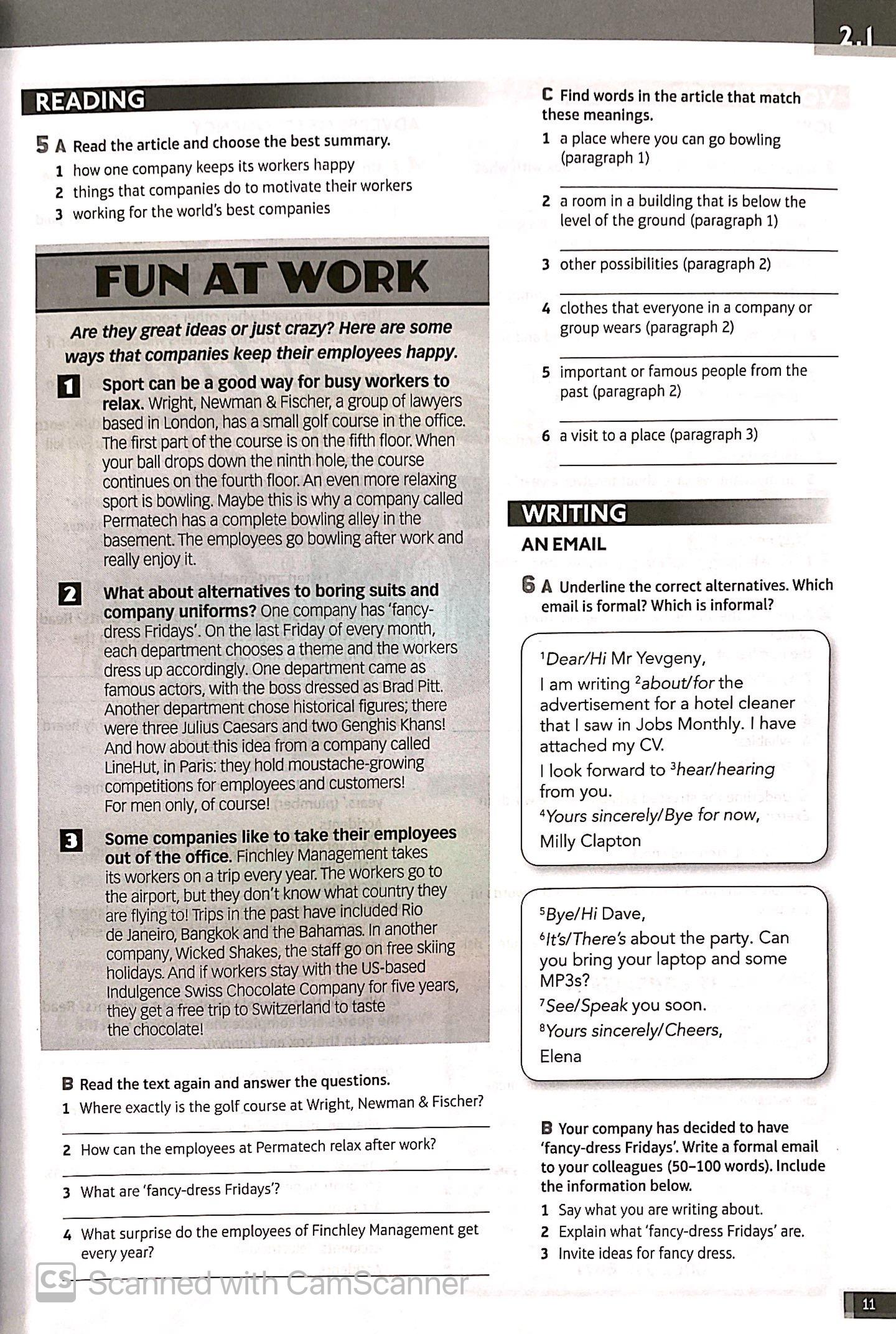 Speakout Pre-Intermediate 2nd Edition Workbook With Key