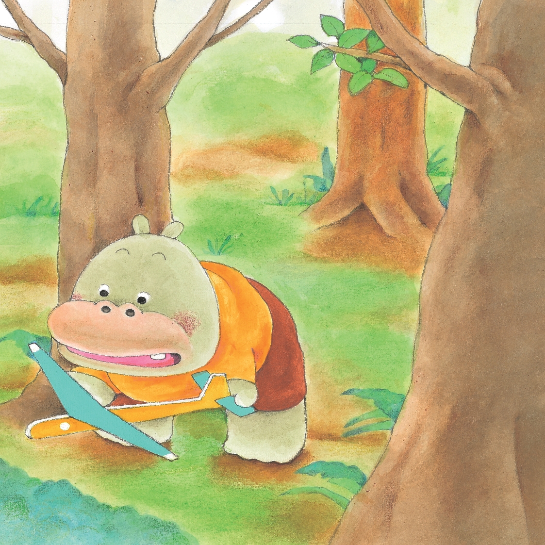 Không chơi với cậu nữa - Sách tranh ehon Gấu con Kuma - Những chuyện nhỏ hàng ngày