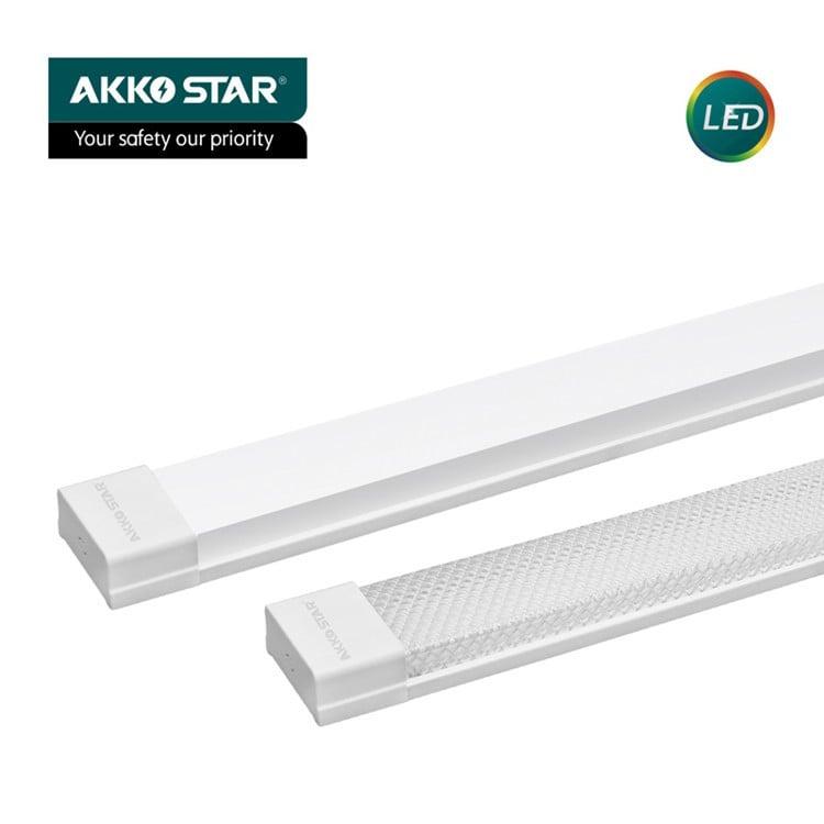 ĐÈN LED SÁNG TRẮNG ỐP TRẦN 0.6M 18W AKKO STAR 06124LJ- HÀNG CHÍNH HÃNG