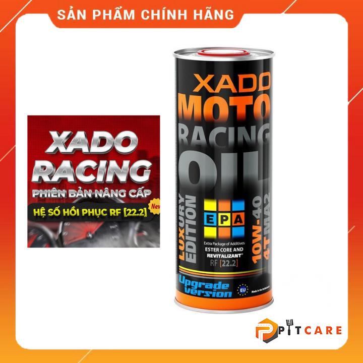 Dầu nhớt Xado Moto Luxury Racing 10w40 RF 22.2 Có Chiết Lẻ