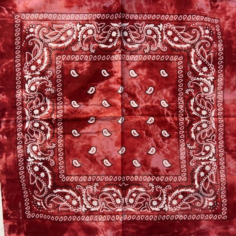 Khăn bandana loang màu nhiều màu size 55x55cm