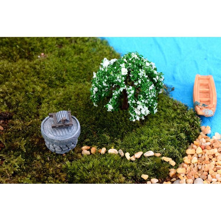 Mô hình cối xay thóc cho các bạn trang trí tiểu cảnh, terrarium, DIY