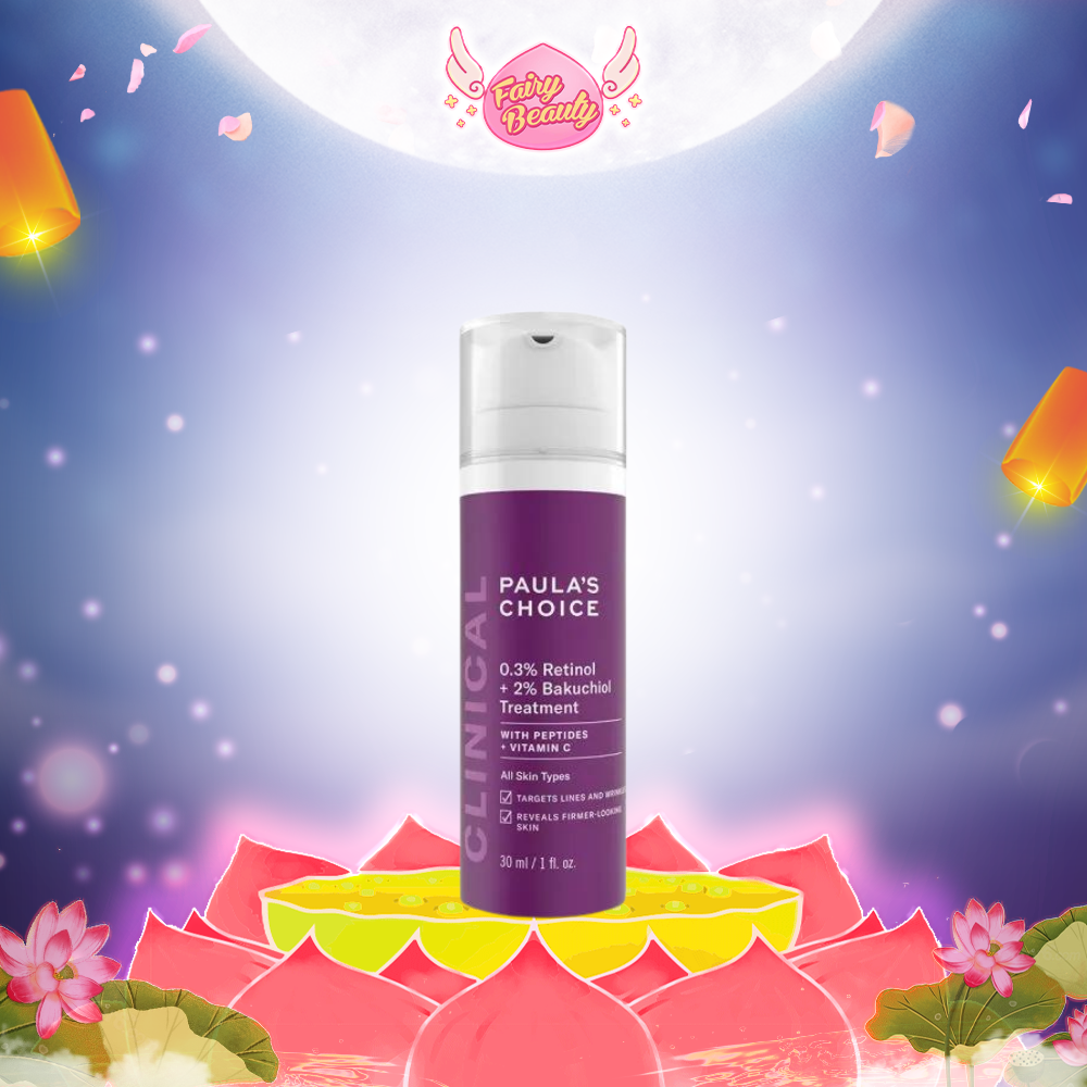 Tinh Chất Chống Lão Hóa Paula's Choice Chứa 0.3% Retinol + 2% Bakuchiol Treatment