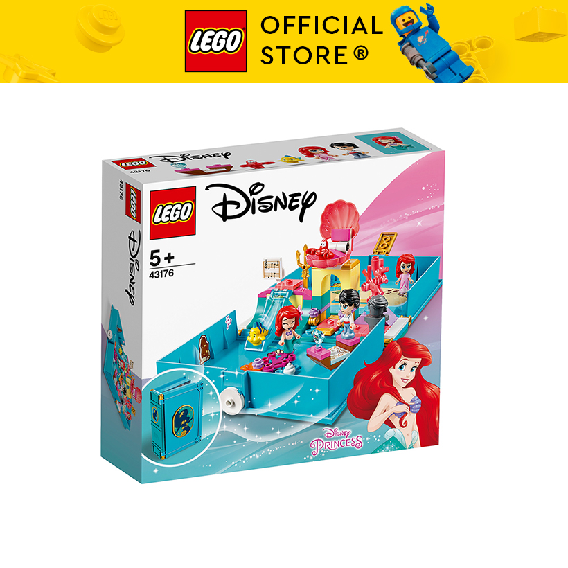 Mô hình đồ chơi lắp ráp LEGO DISNEY PRINCESS Câu Chuyện Phiêu Lưu Của Ariel 43176 ( 105 Chi tiết )