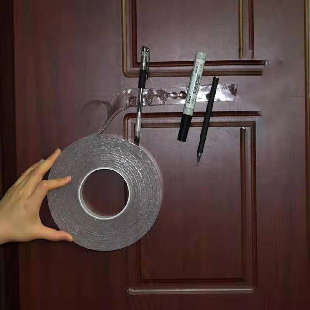 Traceless Adhesive Tape Invisible Gel Dual-sided for Smooth Surface