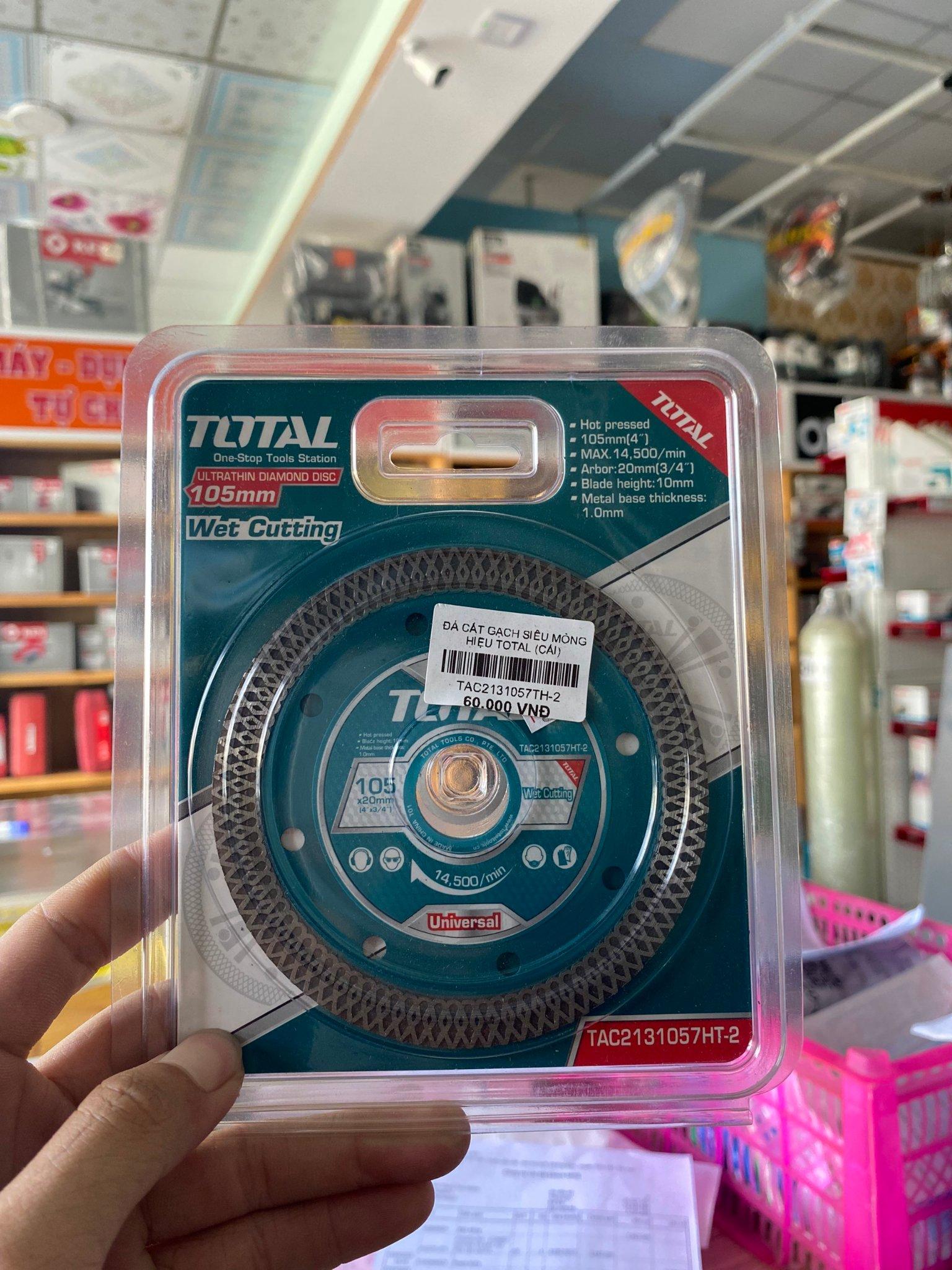 ĐĨA CẮT SIÊU MỎNG SIZE 105MM, 114MM, 115MM TOTAL TAC2131057HT-2, TAC2131157HT-2, TAC2111161 - HÀNG CHÍNH HÃNG