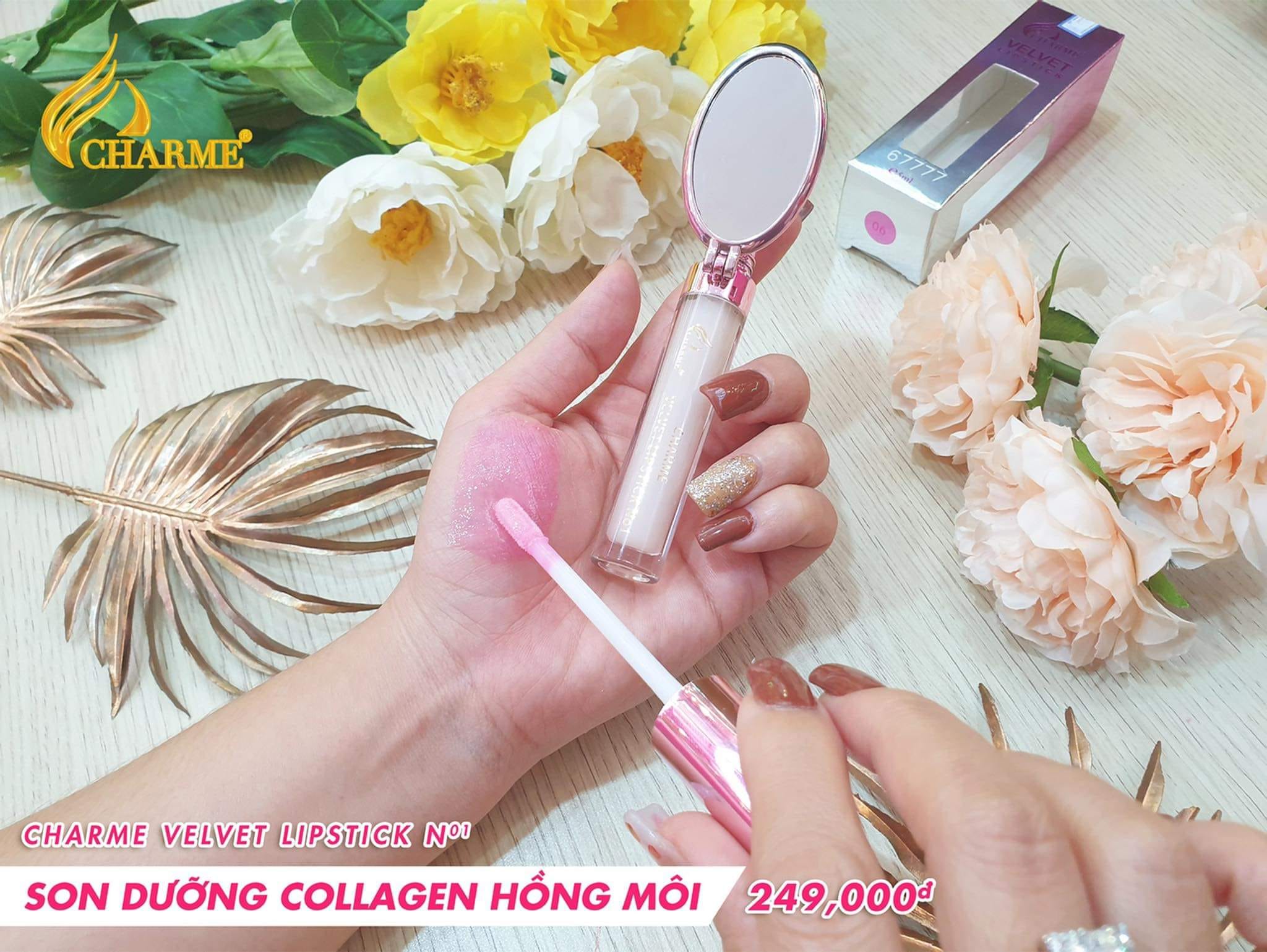 Son Charme Dưỡng Hồng Môi Collagen