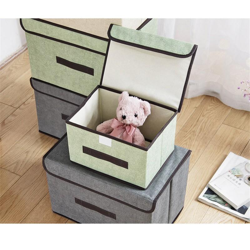 Giỏ Vải Đựng Đồ Thiết Kế Có Thể Gấp Gọn Tiện Dụng