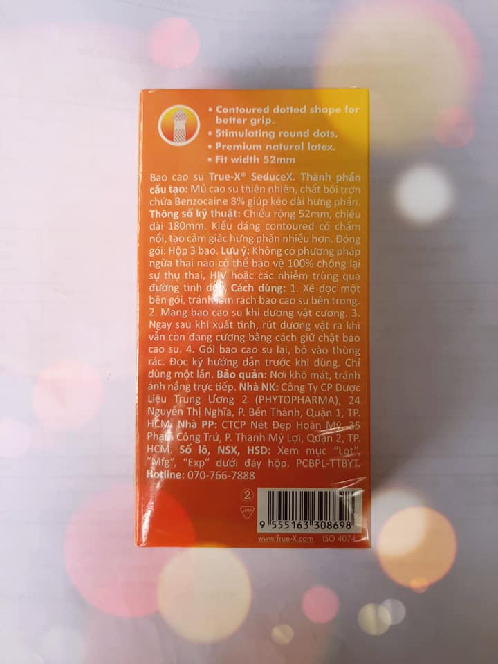 BAO CAO SU TRUE X SENDU X GAI KÉO DÀI QUAN HỆ&lt; hộp  12 chiếc