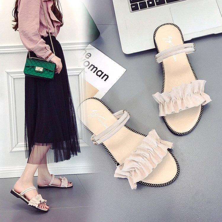 Summer Fashion Two Open Toe Sandals Flat Shoes for Women