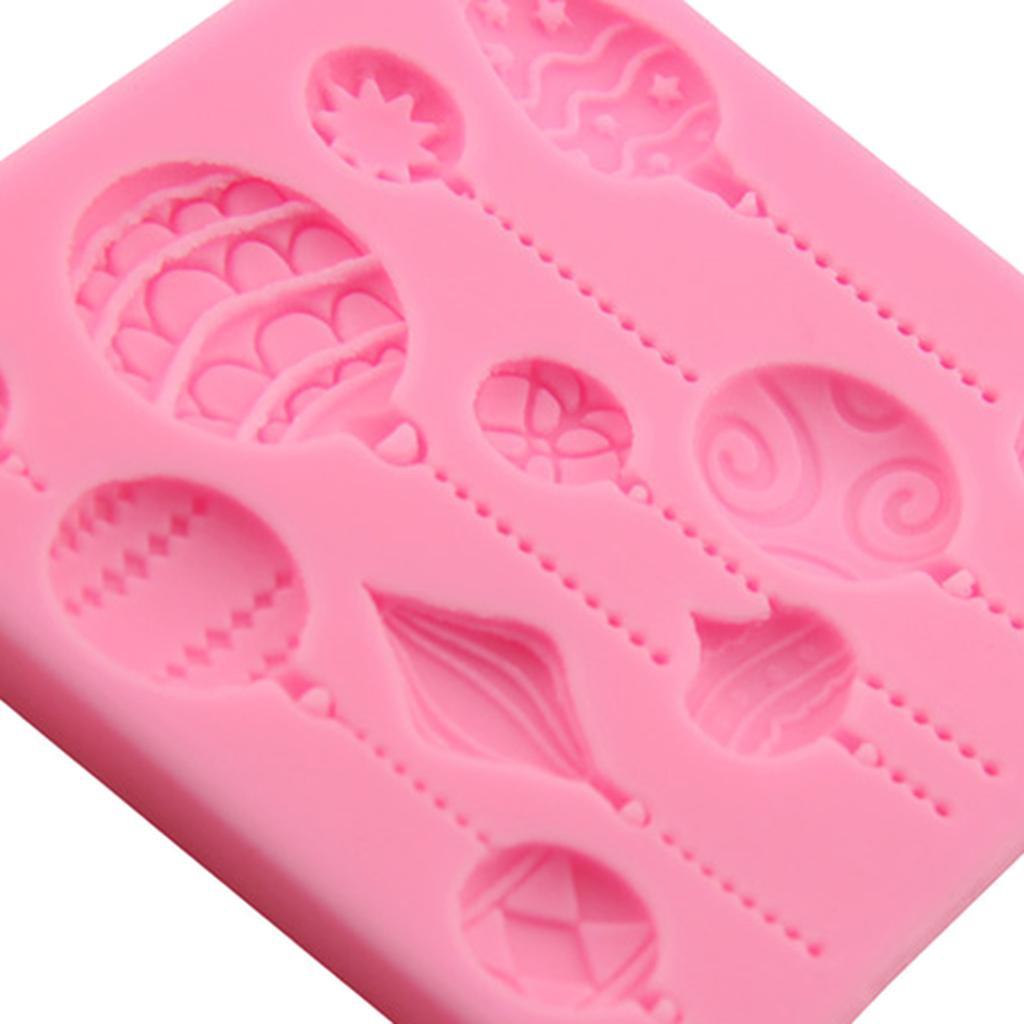 Air Balloons Silicone Fondant Cake Decor Baking Chocolate Mould