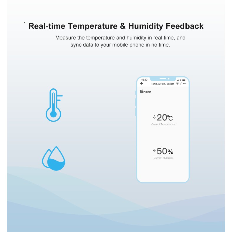 Cảm Biến Nhiệt Độ Độ Ẩm Zigbee 3.0 Tuya Sonoff SNZB-02 (Hỗ trợ Homeassistant)